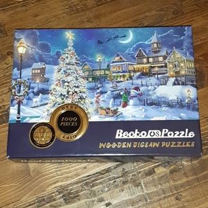 Wooden jigsaw puzzle 1000